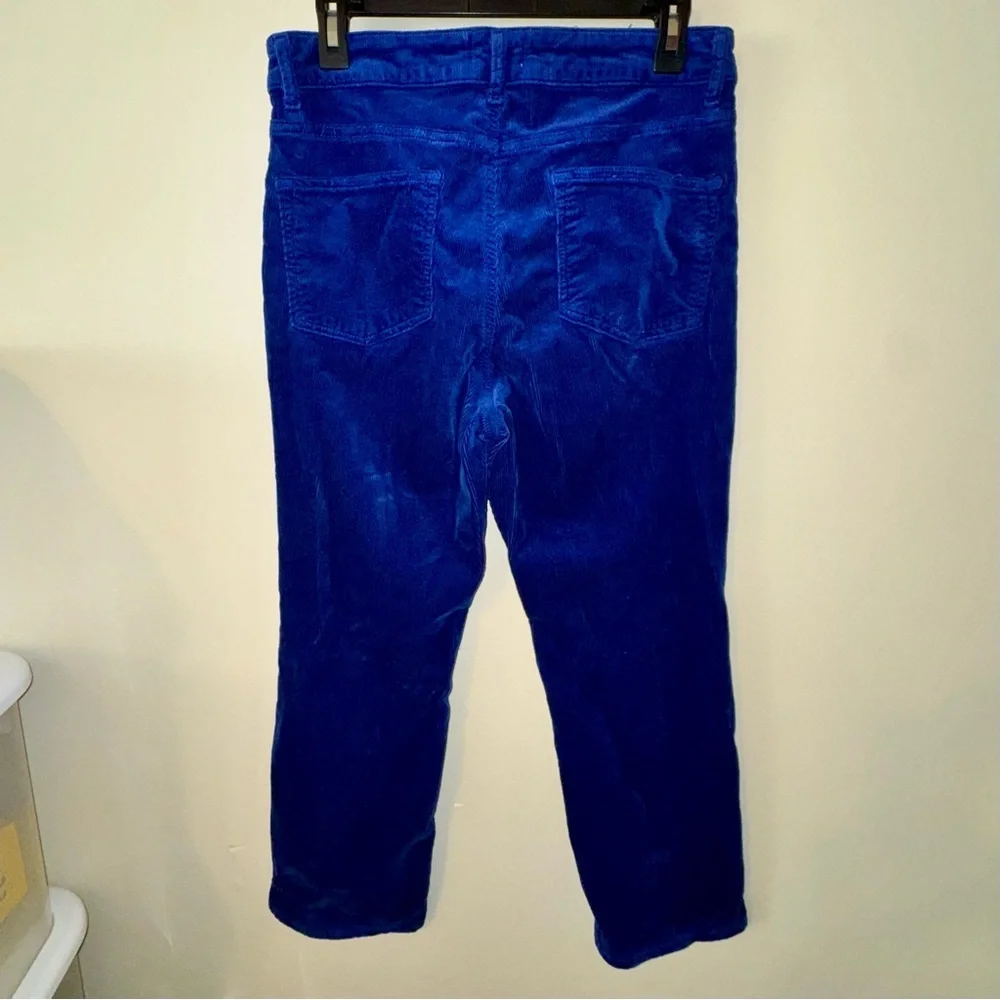 Pilcro Royal Blue Corduroy Straight Leg Jeans - Picture 6 of 10